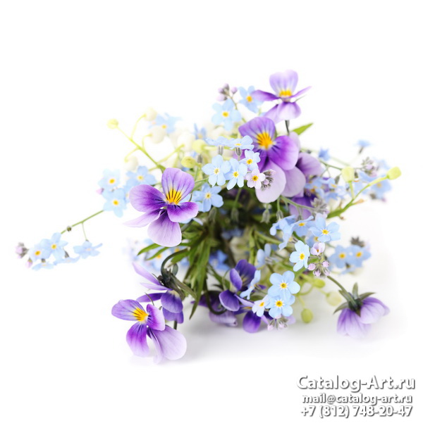 Bleu flowers 3